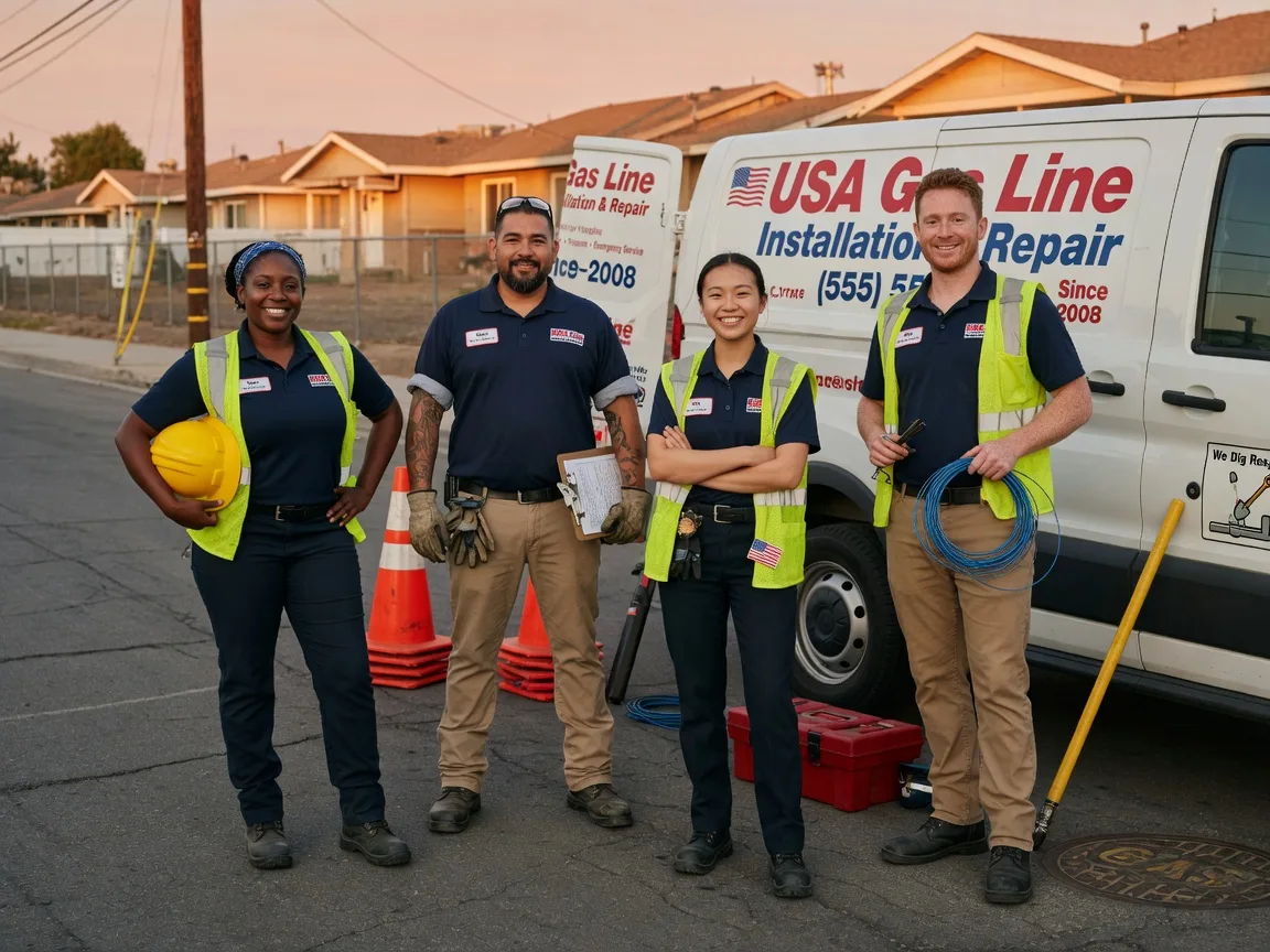 Gas Line Installation company in Union, WA
